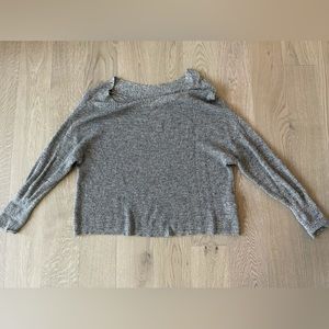 Free people off the shoulder sweater